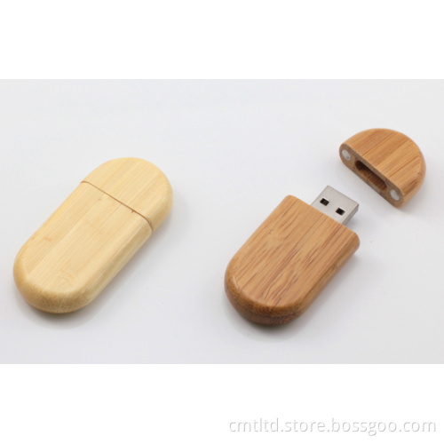 Fashion Bamboo USB Flash Disk Promotion Gift USB (CMT-BM001)